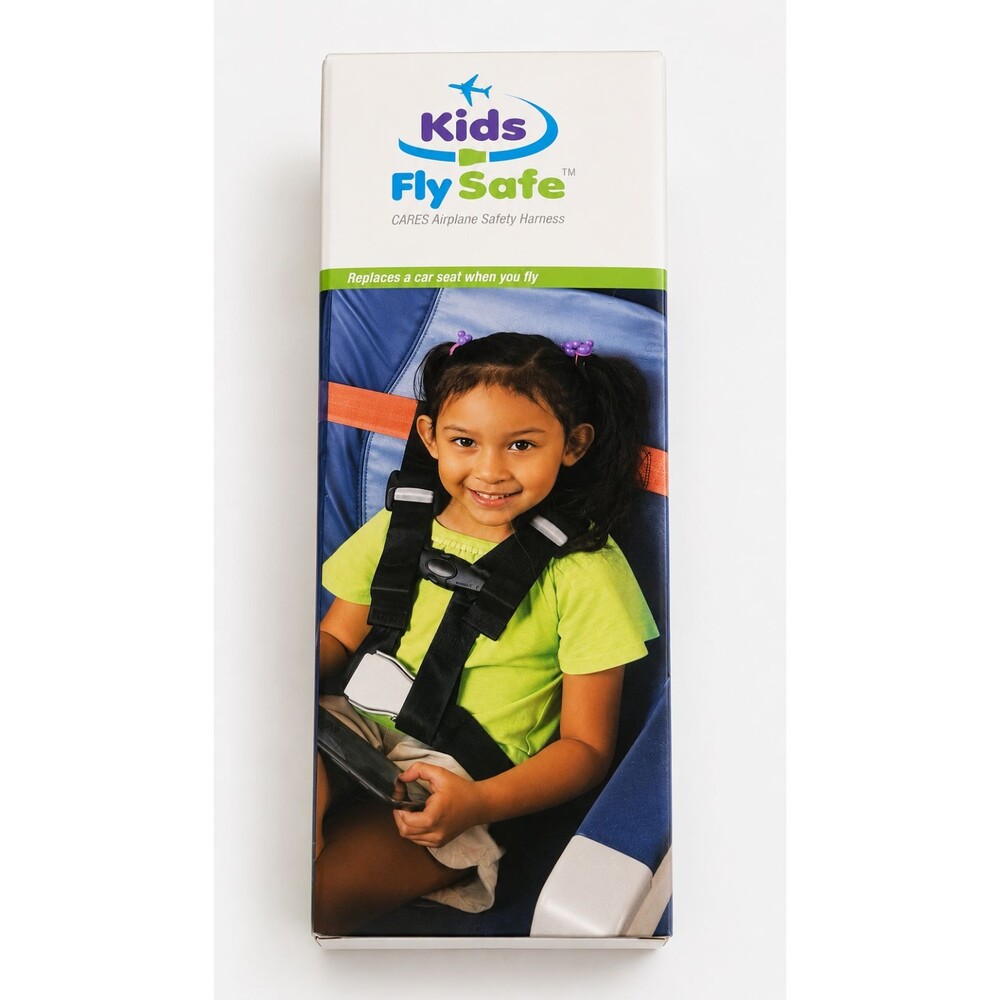 Kids Fly Safe CARES Airplane Safety Harness Child Travel System w/ Carry Bag